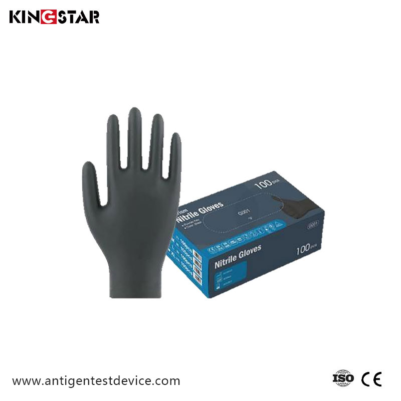 Disposable powder free nitrile gloves have achieved great success in the market